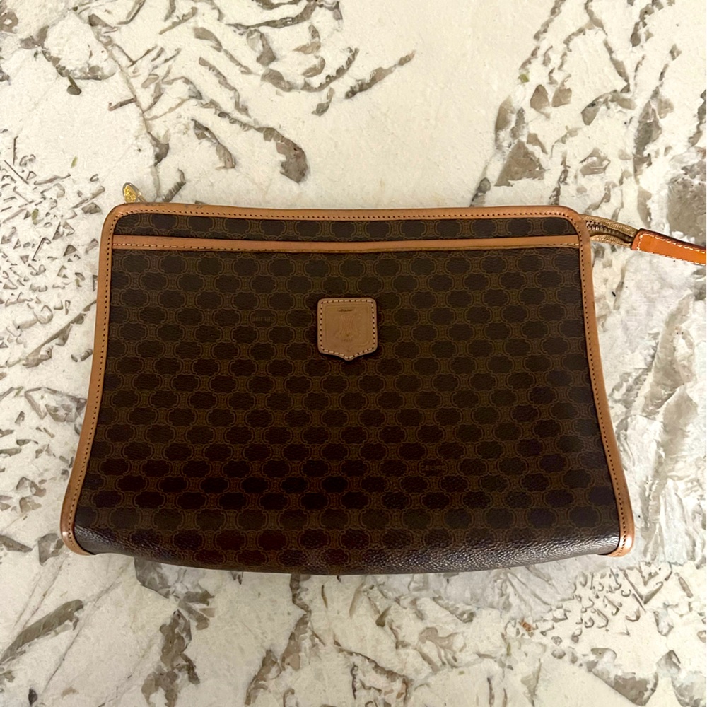 Celine Monogram Pouch GUC